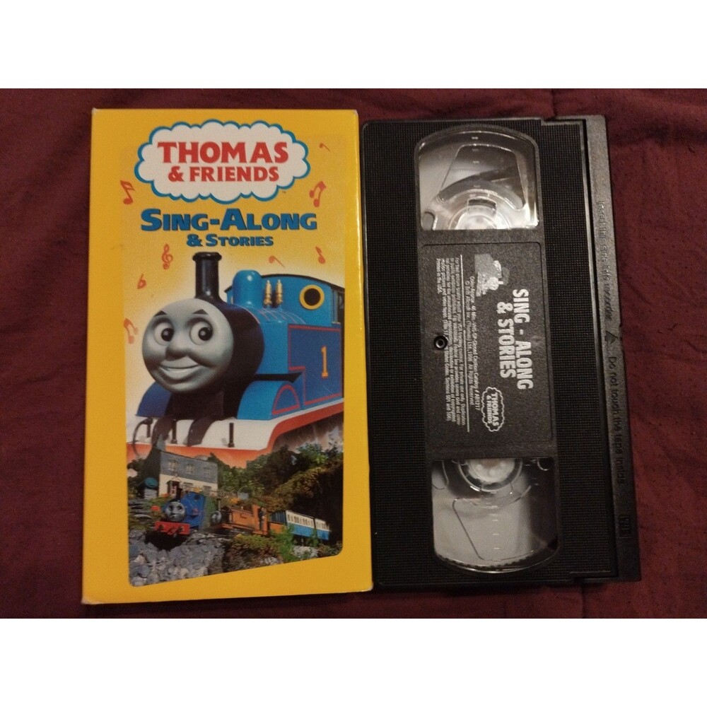 Thomas The Tank Engine & Friends Sing-Along & Stories VHS Tape 2002 Train Rare